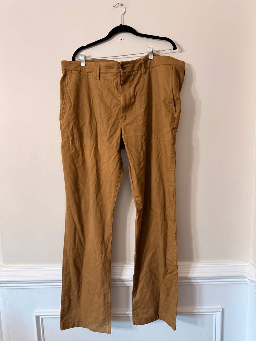 Goodfellow & Co Tan Straight-Leg Chino Pants